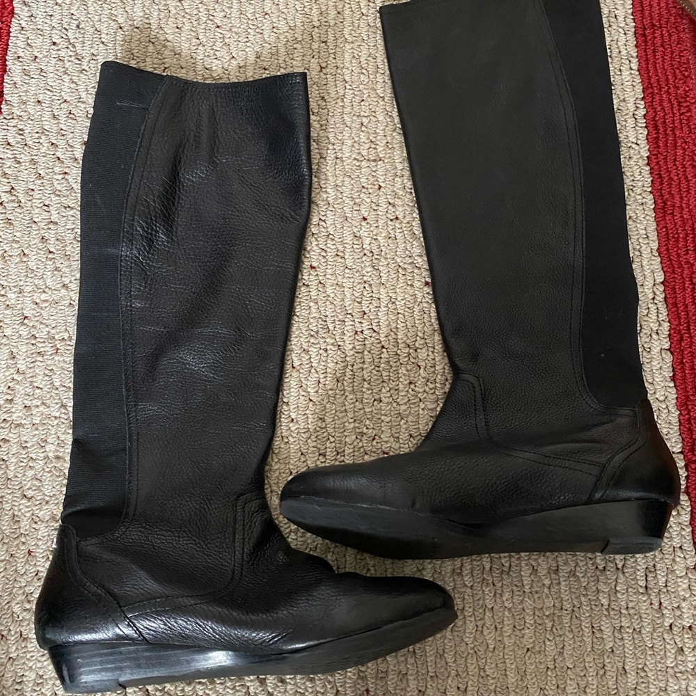 Black Antonio Melani Riding Boot size 6.5